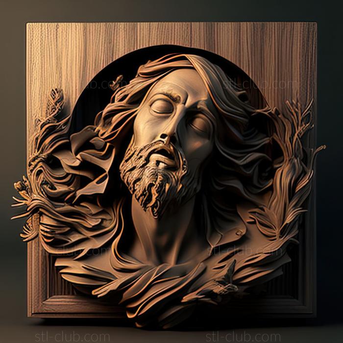 3D model st jesus (STL)